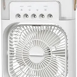 Portable Air Conditioner – Quiet Small Desk Air Fan | Cooling Fan | Compact & Energy Efficient | White (White, Extra Large)-picture-23