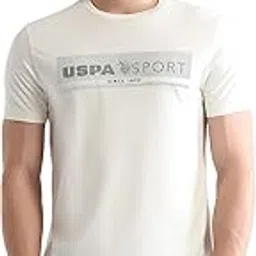 Men's Regular Fit T-Shirt (UATSH0464_Off White-image-35