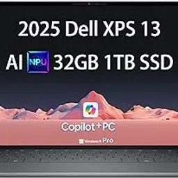 2025 Dell XPS 13 9345 Laptop, Copilot+ AI PC (13.4" FHD+ 120Hz, Qualcomm 12-Core Snapdragon X Elite, 32GB 8848MT/s RAM, 1TB SSD), Thin & Light, 27 Hours Battery Life, IR Webcam, Wi-Fi 7, Win 11 Pro-picture-24