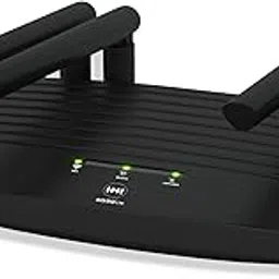 H&H 4G LTE SIM Router with Foldable 4 External Antennas-WiFi 6-300Mbps Speed Plug & Play-1 LAN Port,-Portable Design (Black)-picture-22