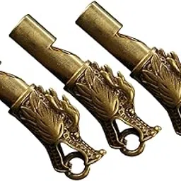 BESPORTBLE 3pcs Pure Copper Whistle Keychain Whistle Lanyard for Coaches Boys and Girls Sos Emergency Portable Outdoor Accessory-picture-31