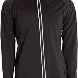 SHOPORA® Women Sauna Suit Jacket Sweat Shirt Tops Tracksuit Reflective Zip 4Xl | Womens Clothing | Intimates & Sleep | Shapewear-image-49