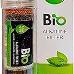 KRPLUS® Bio AAA Alkaline Filter and Mineral Cartridge for All Type of Water Purifiers + 2 Elbow Connector Push Fit (8 Inch, Transparent)-image-5
