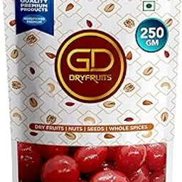 GD Dryfruit Candied Karonda Red Cherries/Glazed Candied Cherry fruit 250gm-picture-16
