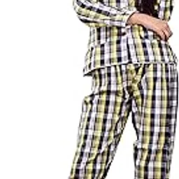 clymaa Women Winter Full Sleeves Cotton Blend Night Suit Set (Available S to XXL Sizes)-picture-10
