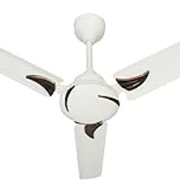 DYSOR Ultra Quiet Ceiling Fan | 1200mm Premium Energy Efficient Fan | 400 RPM High-Speed Motor | Adjustable Speed | Bronze Arc Accent Design | Powerful Airflow & Noiseless Operation (Ivory)-picture-57