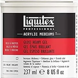 Reeves Liquitex Professional Gloss Heavy Gel Medium, 8-oz-picture-15