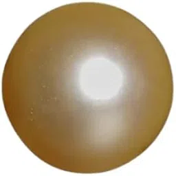 सुनहरा सच्चा मोती रत्न ओरिजिनल Mother Of Pearl 10 Ratti 9.75 Carat Sunhera Sacha Moti Ratna Mukta Stone Original Certified गोल्डन पर्ल मोती स्टोन Round Sache Moti Rashi Patthar Nag-image-54