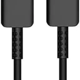 Original 25W Fast Charging Type C to C Cable for Samsung Galaxy S23 Ultra/ S23 / S23+, Samsung Galaxy S22/ S22+/ S22 Ultra/Note 10/10+ 5G/ Note 20/ S21/ S21+/ S20 Ultra (Only Cable) BLACK-picture-35