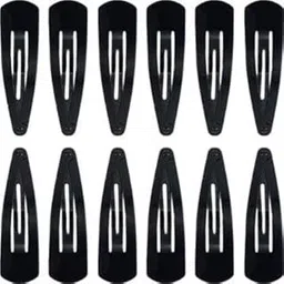 pmk E STORE Tic Tac Tik Tak Large Size Hair Clips Pins for Women & Girls. 12 pieces (Pack of 1)-picture-14