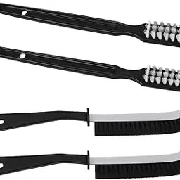 VITACEA Multifunctional Crevice Cleaning Brush Set, Gap Cleaning Tools, Black, 2-Pack-picture-16