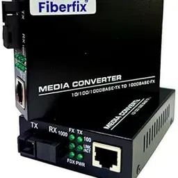 Fiberfix Gigabit Media Converter, RJ-45 To Fiber Optic Converter, 10/100/1000Base-Tx To 1000Base-LX, (Throughput Speed Upto 1000 Mbps) Single-Mode SC Fiber Upto 20KM, Pair (A+ B)-picture-10