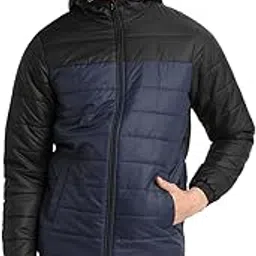 Polyester Men's Standard Length Jacket-image-0