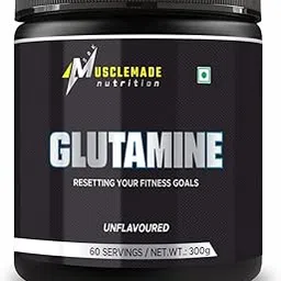 Muscle Made Nutrition L-Glutamine Powder, Amino Acid - Post Workout Supplement for Muscle Growth & Recovery | 5000mg | Unflavoured 300g-picture-20