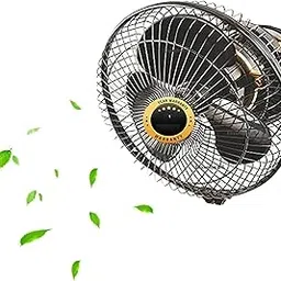 Elixxeton US 2 Year Warranty 12 Inch All-purpose Fan 2400 RPM Celling Fan/Wall Fan/Cabin Fan 100% Copper Motor || Model- black Cabin fan || H-04-picture-18