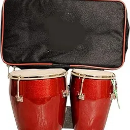 Double Bongo In Red Color with FREE Spanner And A Gig Bag-picture-13
