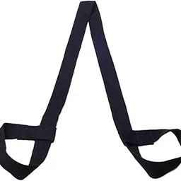 SECRET DESIRE Creations Cotton Yoga Mat Strap Pilates Mat Carrier Fitness Stretchy Loop Black-picture-26