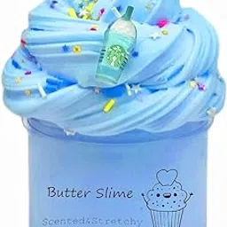 Light blue slime for kids stretchy fluffy slime each 200 ml-picture-21