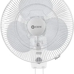 KWW Hexa 400MM Oscillating Wall Fan with Noiseless Operation and Full Copper Motor | Wall Fan for Home | 100% Copper Winding | Wall fan for Home, Office, Cabin | 2 Years Warranty (White)-picture-10