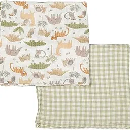 Mothercare Unisex Natures Swaddle, Natural, 0-36M (Pack of 2) image 1