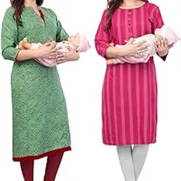 b2f manufacturing & designing kurti Women Cotton Maternity Kurti-picture-18