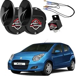 AUTOINNOVATION 12V Snail Electric Car Horn - Ultra Loud Air Horns for Scooters, Bikes, Trucks, and Vans (Pack of 2)-picture-31