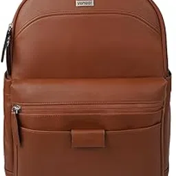 veneer Classy 35 Litre Vegan Leather Unique Design Shoulder Office College Business Daytrip Backpack For Unisex-picture-16