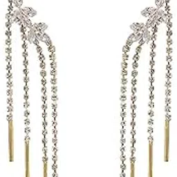 fashion frill Earrings For Women Gold Plated Korean Long Tassel Drop Earrings For Women Girls Love Gifts Jewellery-picture-24
