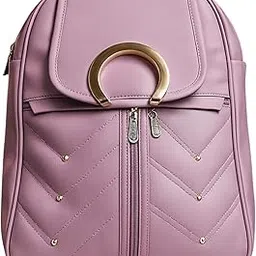 Stylish Backpack Collection for Women Fashion Travel and School Bag Elegant Everyday Carry Bookbag with Gold Decorative Ring-picture-53