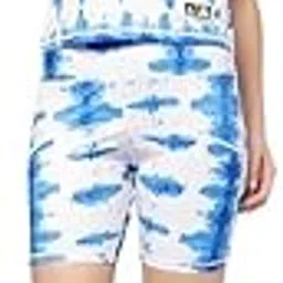 Tie-Dye Crop Top and High Waist Short (Co-Ord Set) for Women Workout-picture-17