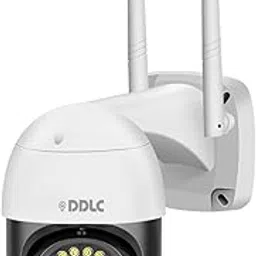 DDLC WiFi 1080p 3MP 360 Degree Pant Tilt Smart Ptz Wireless Security Camera Indoor Outdoor Security Motion Detection, Two Way Audio, Watch Live View Camera Home Office Surveillance (Black ptz) image 1