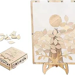 ATORSE Handmade Personalized Wedding Guest Book for Birthday Wedding Engagement-image-8