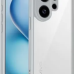 Kapa Hawkeye Clear Slim Tough Back Cover for Vivo V60 5G / Vivo T4 Pro 5G | Camera Lens Protector Anti Yellow Shockproof Clear Hybrid Case Cover (Grey Sides)-picture-22