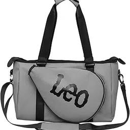 FABLOFT Gym Bag Zip Cross Body Sports Travel Duffel Bag for Camping Workout Training Grey|1 Gym |Gym Bags| Fitness, Running & Yoga |Sporting Goods-picture-33