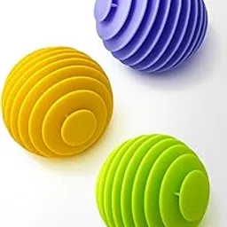 Reusable Laundry Dryer Balls – Pack of 3 Soft Silicone Washing Machine Balls for Lint Removal, Clothes Softening & Fast Drying – Eco-Friendly Fabric Softener Alternative-image-17