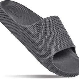 walkaroo Men's Fashion Slide Sandal with Cushion Sole, Soft Sole, Broad Straps - WC8828-picture-32