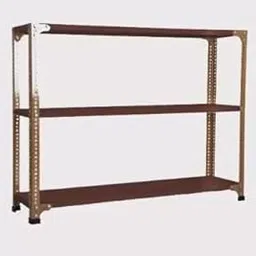 SPACIOUS® Heavy-Duty Power Coating Rack Size 12X24X35 3 Shelves Brown Color-image-86