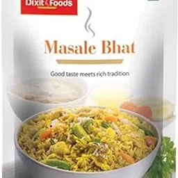 Dixit Foods Masale Bhat Ready to cook | Ready to eat Masale Bhat Mix | No Preservatives | 4 Servings per pack, 200gm (Pack of 2)-picture-37