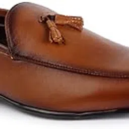 carlton london Men Comfortable Flat Round Toe Slip-On Fashion Shoes-picture-53