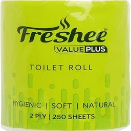 Freshee 100Gm Tissue Roll 2 Ply Tissue Paper With 250 Sheets Each, Hygience And Fresh Tissue Made With 100% Virgin Fibre, Value Plus Range Of Disposable Tissue-picture-31