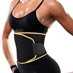 LEOPAX Professional Waist Trimmer Sweat Belt | Neoprene Body Shaper Lumber Support Belt Back Brace for Lower Back Pain (Unisex)-image-44