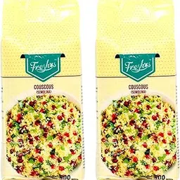 Freshos Couscous Semolina, 500 Gm, Pack of 2 | Quick Cooking, Imported from Italy, Vegan-Friendly, Gluten-Free, Non-GMO.-picture-42