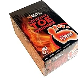 Little Hotties Toe Warmers 30 Pairs - 5 Hours of Pure Heat. Black, Odorless, Air-Activated. Perfect for Camping, Hunting, Fishing, Athletic Events, Skiing-picture-36
