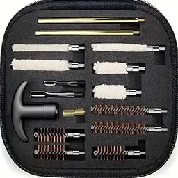 DIY Crafts Cleaning Kit Barrel Brushes Tools for Most Caliber Handguns 22 357 38 40 44 45 9mm Gun Cleaning Set (Medium, 1, Pack)-picture-17