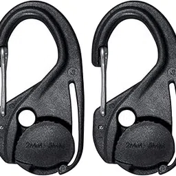 TRENDYNEST 2Pcs Cord Tightener Tie Hook Accs Lightweight Rope Buckle for Tent Large | Tent & Canopy Accessories | Tents & Canopies | Camping & Hiking | Outdoor Sports | Sporting Goods-image-58