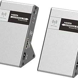 Zero Latency Wireless 4k 30Hz HDMI Extender Transmitter and Receiver, Up to 100ft 4kx2k @30Hz HDCP 1.4 2.2 with CEC Function for Desktop Computer, Laptop, Gaming and Live TV (WJEXT15-4)-picture-31