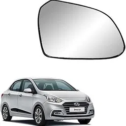 MACZO - orvm Right (Driver) Side Rear View Mirror Glass for Hyundai Xcent/Aura 2013-2024 model-picture-20