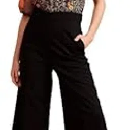 kassually Jumpsuits for women Casual Notch Lapel Collar Puff Sleeve Printed Jumpsuit-picture-33