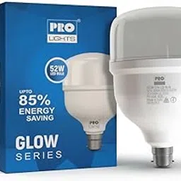PRO LIGHTS Glow series LED Hammer Bulb, B22 Base, Cool Daylight 6500K, High CRI, 4KV Surge Protection, Energy Efficient for Home and Commercial Use (52 Watts)-picture-17