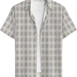 bullmer Trendy Regular Fit Printed Causal Shirt for Men - Pack of 1-picture-51